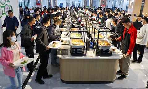 佛山天勁員工智慧餐廳開業(yè)啦！